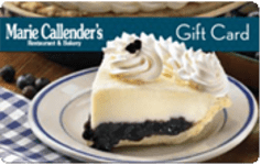 Check your Marie Callender's gift card balance