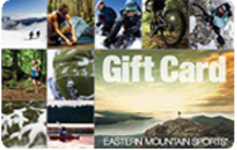 Check your Eastern Mountain Sports gift card balance