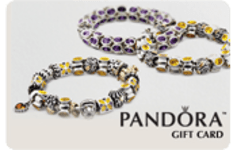 Check your Pandora Jewelry gift card balance