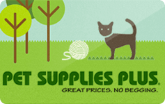 Check your Pet Supplies Plus gift card balance