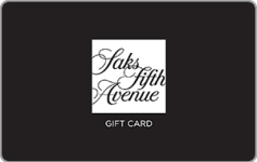 Check your Saks Fifth Avenue gift card balance