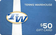 Check your Tennis Warehouse gift card balance