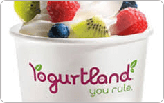 Check your Yogurtland gift card balance
