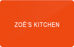 Check your Zoes Kitchen gift card balance