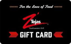 Check your Z'Tejas gift card balance