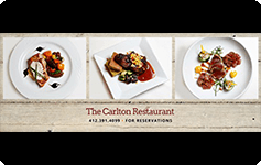 The Carlton Gift Card The Carlton Gift Card