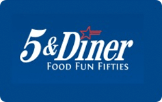 Check your 5 & Diner gift card balance