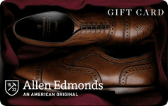 Check your Allen Edmonds gift card balance