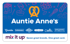 Check your Auntie Anne's gift card balance