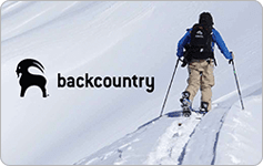 Check your Backcountry.com gift card balance
