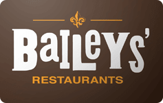 Check your Baileys' Restaurant gift card balance