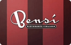 Check your Bensi Ristorante Italiano gift card balance