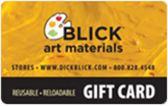 Check your Blick Art Materials gift card balance