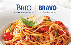 Check your Brio Italian Mediterranean gift card balance