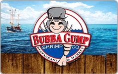 Check your Bubba Gump Shrimp Co gift card balance