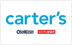 Check your Carter's gift card balance