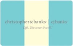 Check your CJ Banks gift card balance