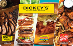 Check your Dickey's Barbecue Pit gift card balance