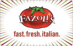 Check your Fazoli's gift card balance