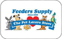 Check your Feeders Supply gift card balance