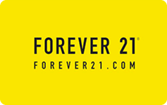 Check your Forever 21 gift card balance