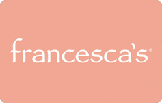 Check your Francesca's gift card balance