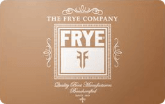 Check your The Frye Company gift card balance