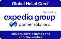Global Hotel Card Powered by Expedia Logo