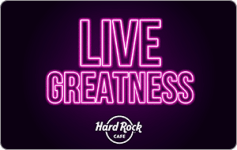 Check your Hard Rock Cafe gift card balance