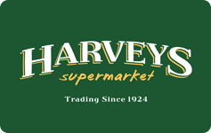 Check your Harveys Supermarket gift card balance