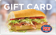 Check your Jersey Mike's gift card balance