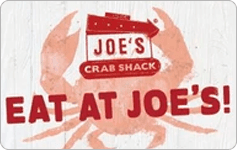 Check your Joe's Crab Shack gift card balance