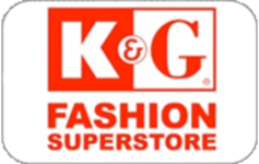 Check your K&G Fashion Superstore gift card balance
