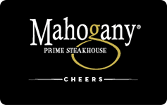 Check your Mahogany Prime Steakhouse gift card balance
