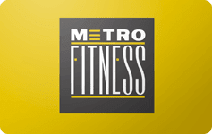 Check your Metro Fitness gift card balance
