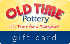 Check your Old Time Pottery gift card balance