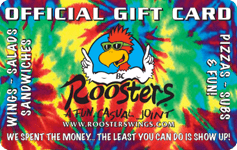 Check your Roosters gift card balance