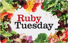 Check your Ruby Tuesday gift card balance