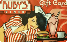Check your Ruby's Diner gift card balance