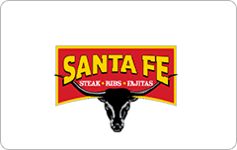 Check your Santa Fe Cattle Co. gift card balance