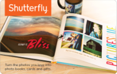 Check your Shutterfly gift card balance