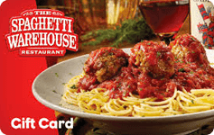 Check your Spaghetti Warehouse gift card balance