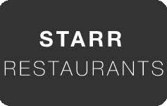 Check your Starr Restaurants gift card balance