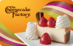 Check your The Cheesecake Factory gift card balance