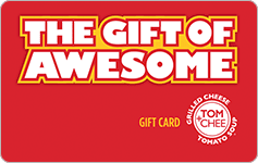 Check your Tom+Chee gift card balance
