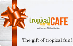 Check your Tropical Smoothie Cafe gift card balance