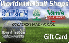 Check your Worldwide Golf Shops gift card balance