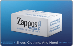 Check your Zappos gift card balance