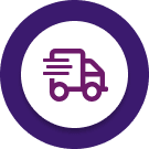 Icon of truck delivery